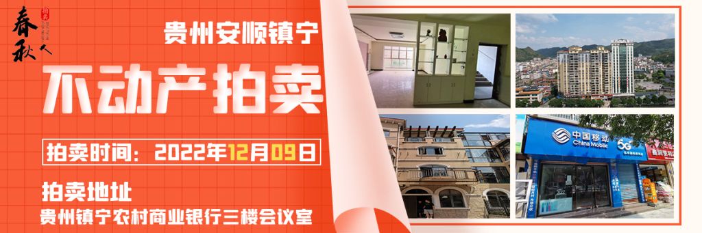 【12月09日】鎮(zhèn)寧縣商鋪、住宅、商業(yè)展位拍賣(mài)公告